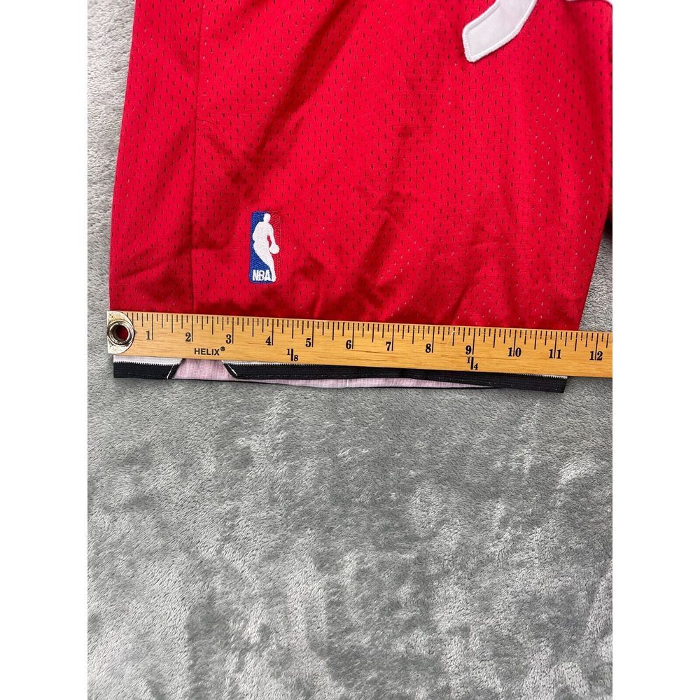 Just Don 1993-94 Houston Rocket Shorts Size Small Red RARE Yao Ming - Picture 5 of 12